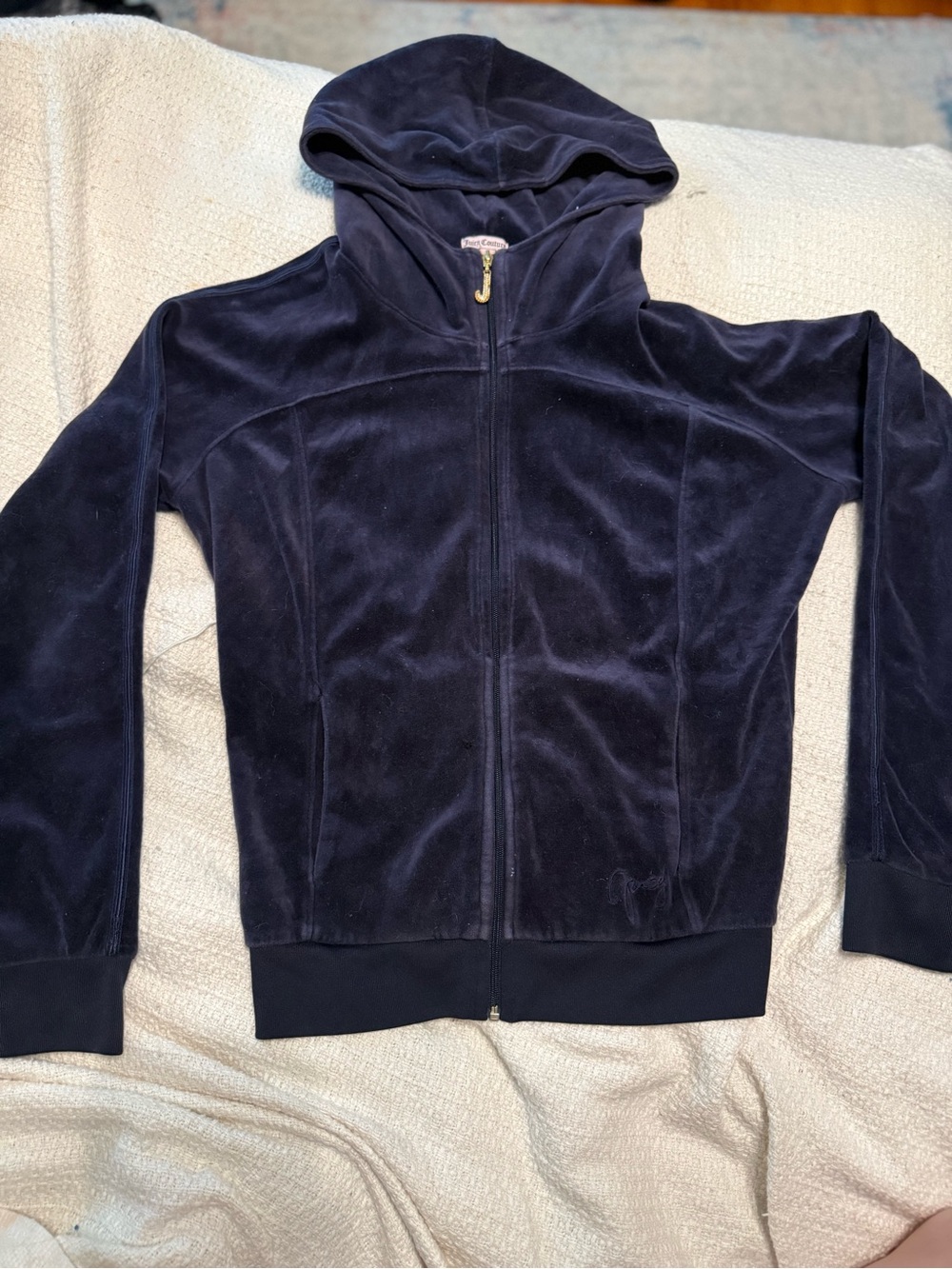 women juicy couture Navy Zip-Up Hooded Jacket and pants